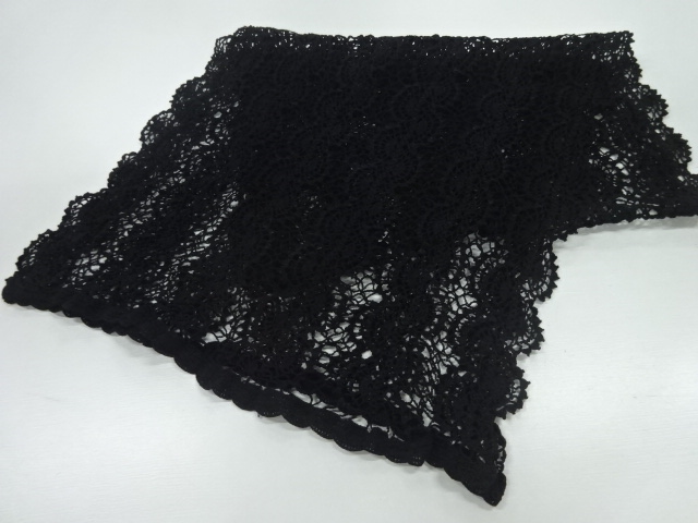 レース抽象模様ショール